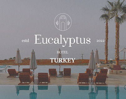 EUCALYPTUS - логотип для отеля /logo/logotype for hotel