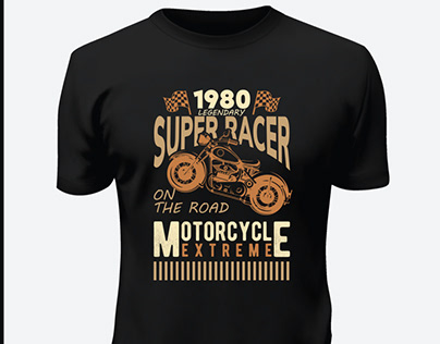 Motorsports Inspired T shirt Design