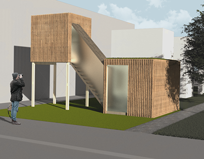Micro housing, communication studio-Ryerson University