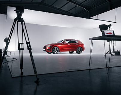 Automotive Studio Photography 3D scene