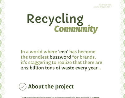 Recycling Community Inquiry Phase