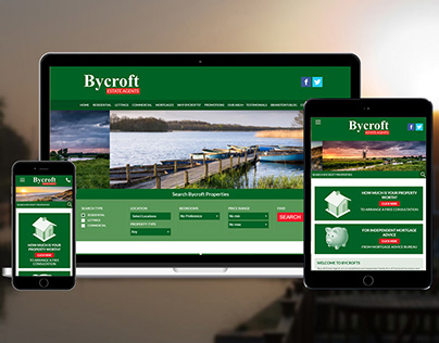 Bycroft estate agents website