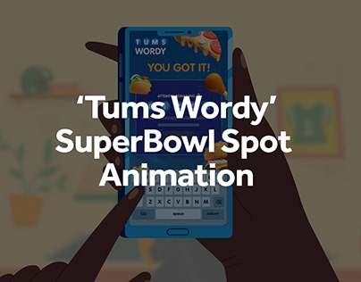 Tums Wordy SuperBowl Animation