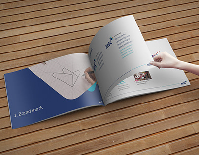 Branding brochure for a consulting firm