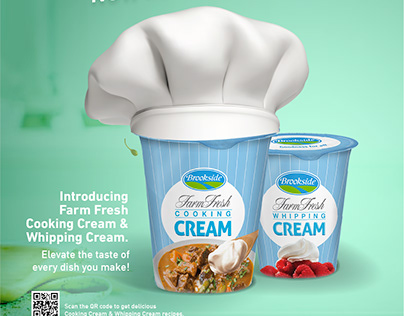 INTORDUCTION AD: NEW COOKING &WHIPPING CREAM