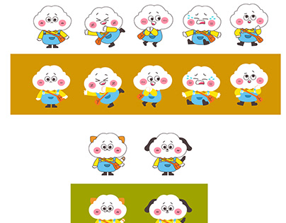 Mei Mei - Ehon character design
