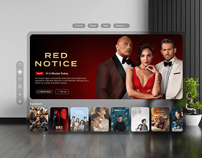 Apple Vision Pro Meets Netflix: Streaming Spatial UI
