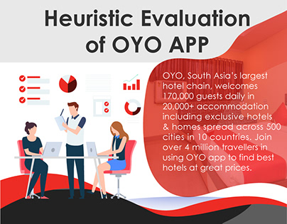 Heuristic evaluation and redesigning of OYO App.