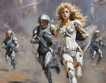 Barbarella meets the Special Forces Team
