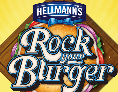 Rock Your Burger with Hellmann's Mayonnaise