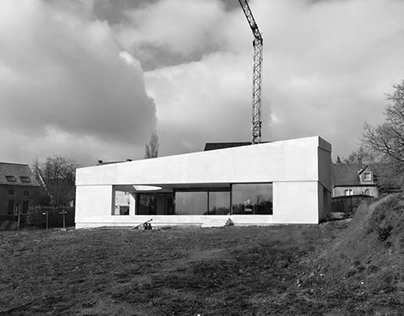 House in lightweight concrete, Belgium