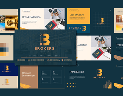 Project thumbnail - Brokers New Cairo- Real-estate - Logo & Brand identity