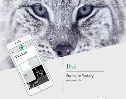 Ryś Furniture Factory - website