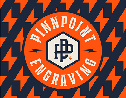 Pinnpoint Engraving Logo Design