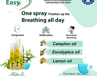 Inhale Easy Spray: Discomfort Breathing and Congestion