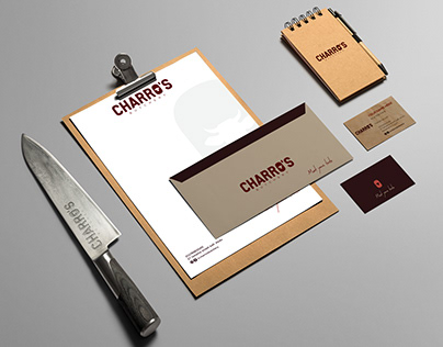 Charro's butcher Branding project