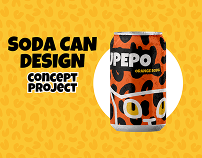 Package | UPEPO African Soft Drinks Can Design