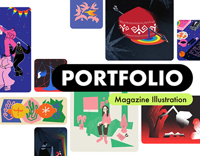 Project thumbnail - Magazine Illustration Portfolio