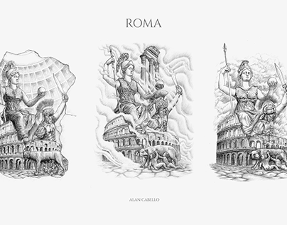 Rome Drawing