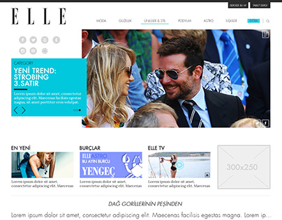 ELLE - Website