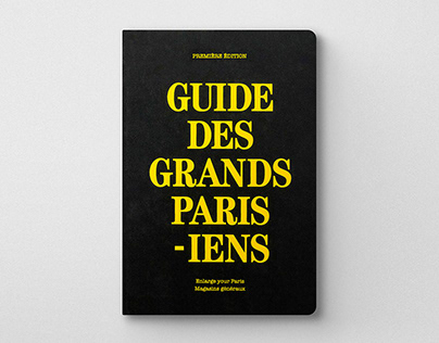 Guide des Grands Parisiens: art direction and identity