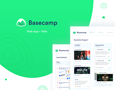 Basecamp Redesign - Product + UI/UX