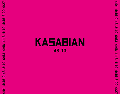Kasabian 48:13 CD Cover