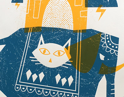 GIGPOSTER • 400 the cat / Mammouth