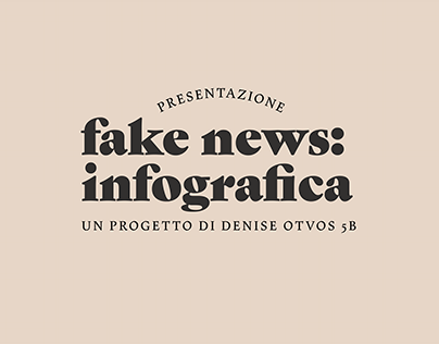 Fake news: infografica