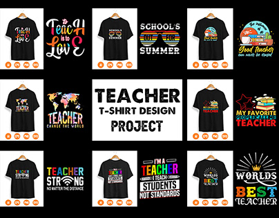 Teacher T-shirt Design