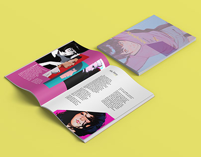 Artist booklet design