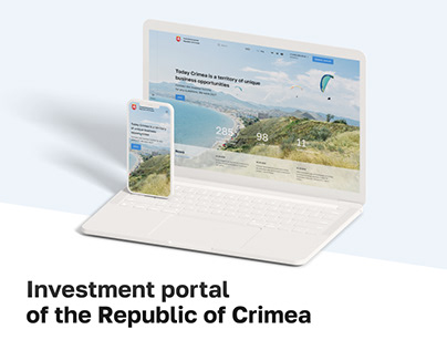 Investment portal Republic of Crimea | UX/UI