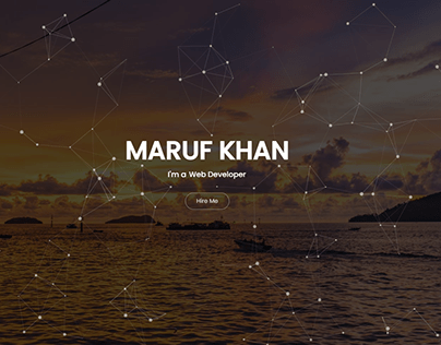 MARUF KHAN - Personal Portfolio