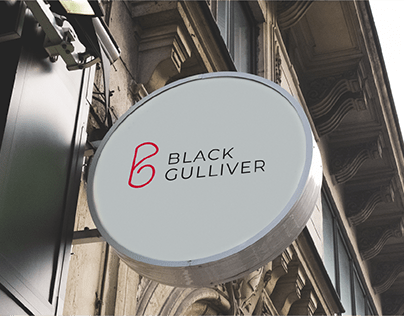 Black Gulliver Logo Brand Identity