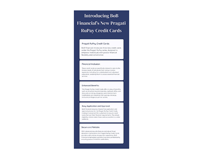 BoB Financial Launches 3 New Pragati RuPay Credit Cards
