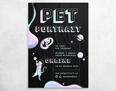 Poster - Pet Postrait auction