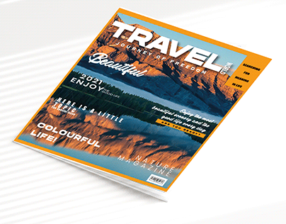 Magazine Design For Travel World
