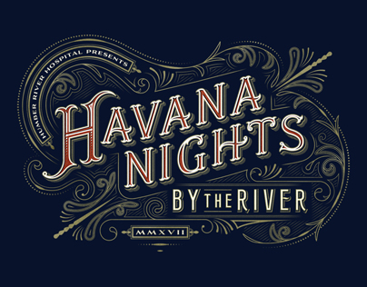 Havana Nights Lettering