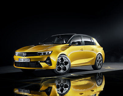 Opel Astra 2022 Full CGI