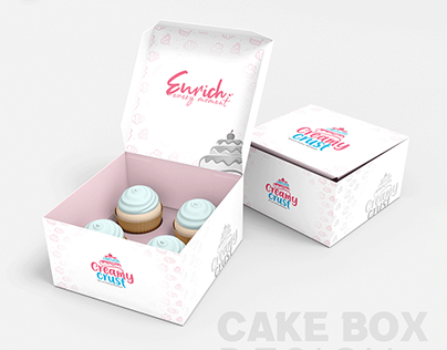 Cake Box Design | Bright Pixel