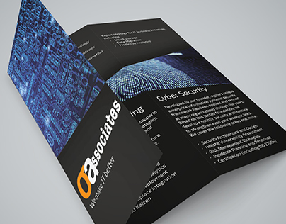 Tri Fold Brochure for Technology Consulting Group