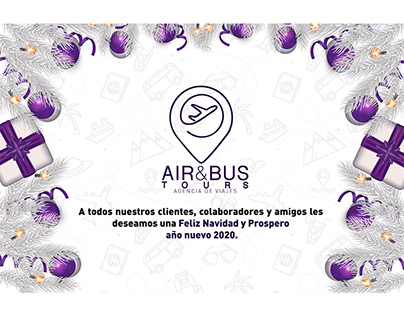 Air Bus Tour | Feliz Navidad