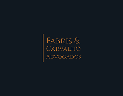 Identidade Visual Fabris & Carvalho Advogados