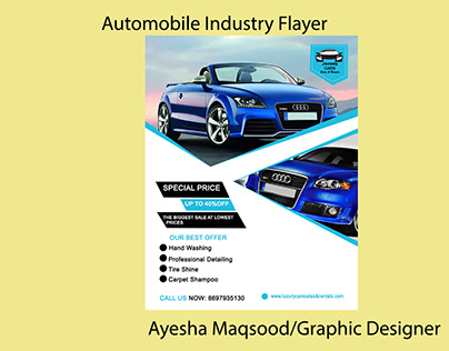 Automobile Industry Flayer
