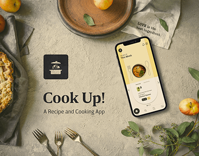 Recipe and Cooking App - UI\UX Case Study
