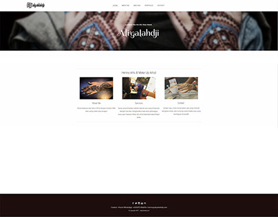 aliyahlahdji.com personal website