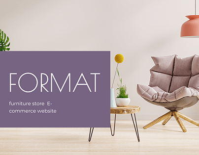 FORMAT furniture store E-commerce website