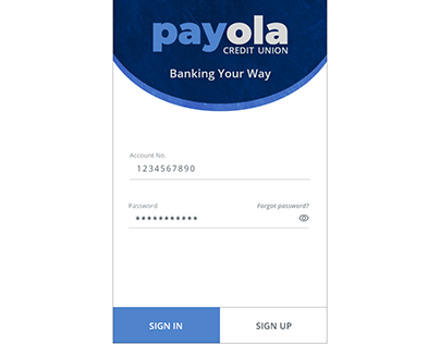 Payola Mobile Banking App