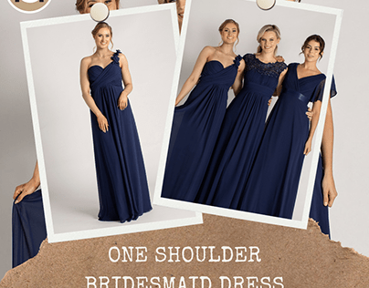 Discover the Beauty of One-Shoulder Bridesmaid Dresses