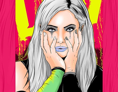 WWE Liv Morgan Giclée Poster